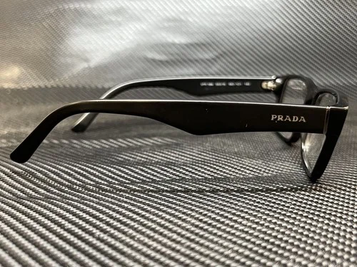 PRADA PR 16MV 1BO1O1 Matte Black Rectangle 57 mm Men 3